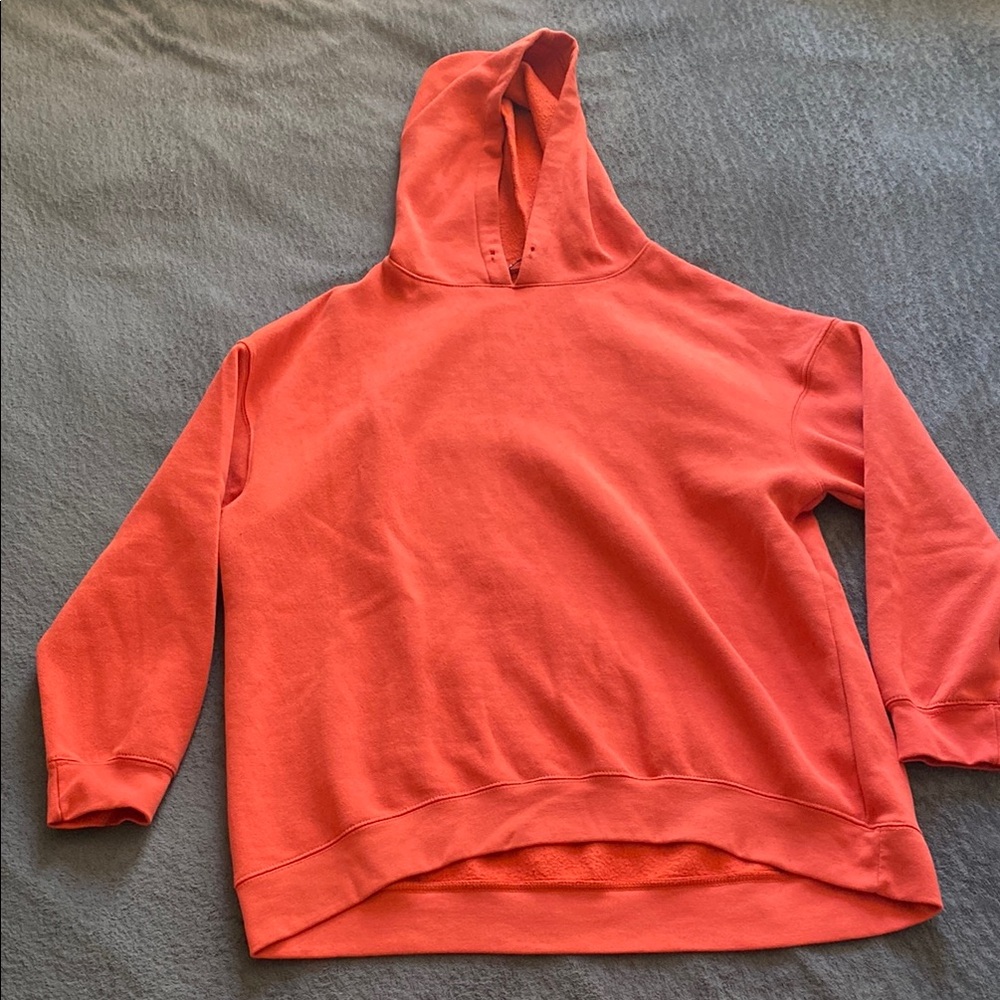 Zara Red Hooded Sweatshirt